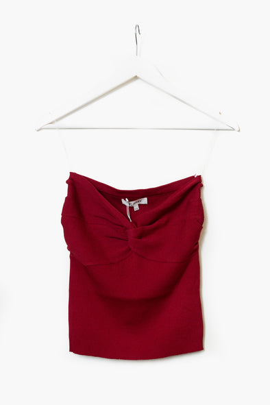 Luen Strapless Top Bordeaux