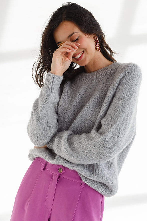 Damian Knit Grey