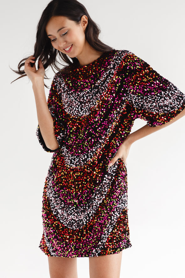 Rommy Sequins Dress