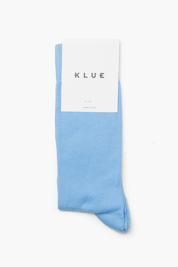 Sky Blue Organic Cotton Socks