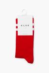 Red Tennis Organic Cotton Socks