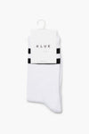 White Tennis Organic Cotton Socks