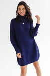 Ems Knit Dress Navy