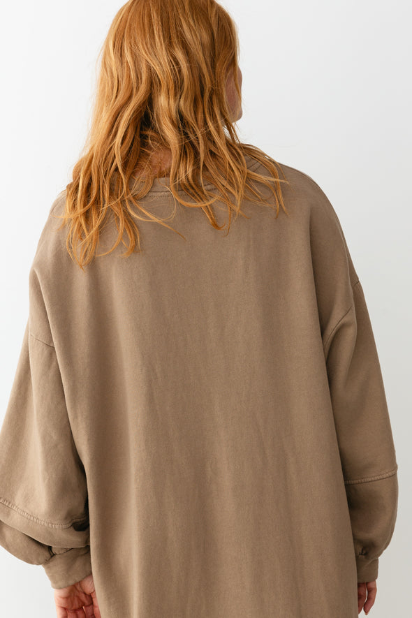 Sadie Sweaterdress Taupe