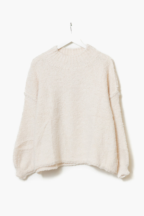 Noah Teddy Knit Ecru