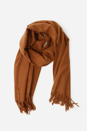 Woodstock Cashmere Scarf Caramel