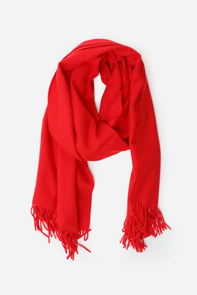 Woodstock Cashmere Scarf Red