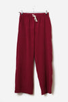 Avery Rib Trousers Burgundy