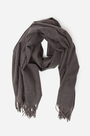 Woodstock Cashmere Scarf Carbon