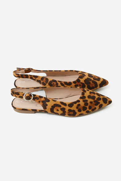 Olivia Leopard Slingback