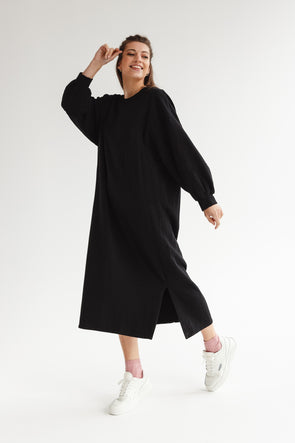 Sadie Sweaterdress Black