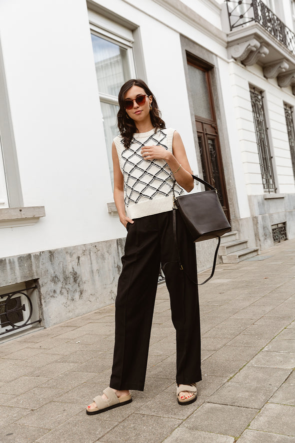 Olivia Cropped Vest