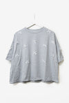 Gia Grey Bow T-Shirt