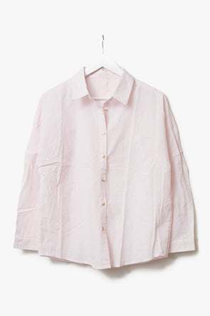 Félicien Shirt Soft Pink Stripes