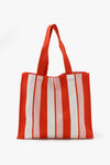 Cruise Knit Net Bag Coral Red