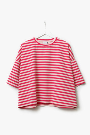 Max Cropped T-Shirt Raspberry