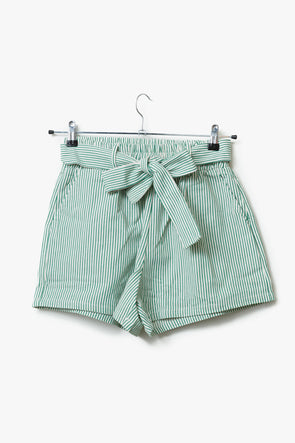 Gaby Short Green Stripes