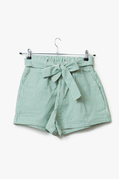 Gaby Short Green Stripes