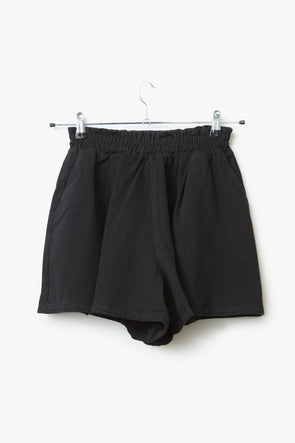 Parker Wide Shorts Black