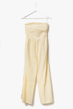 Pia Jumpsuit Yellow Stripes