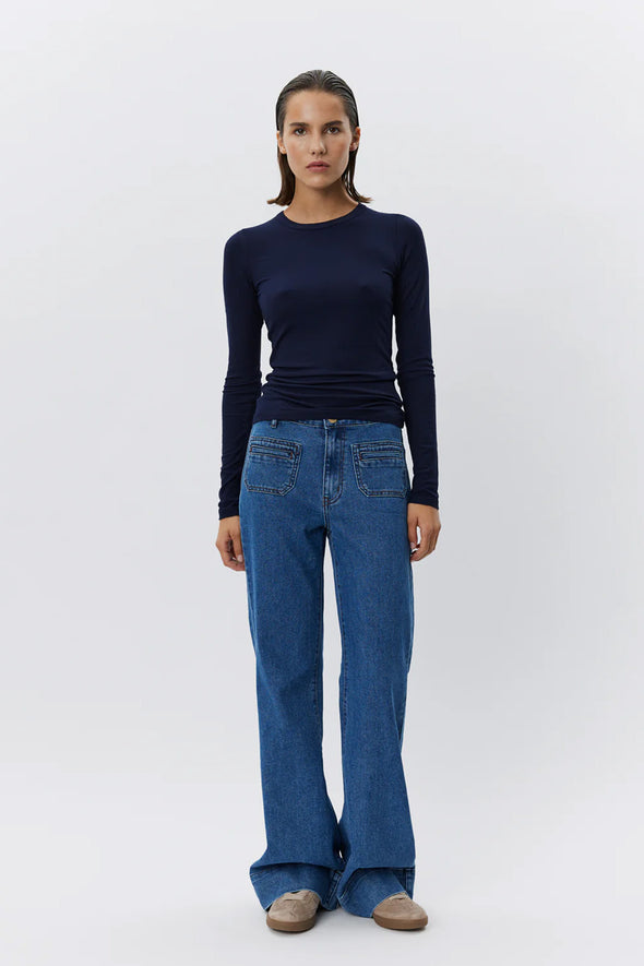 Petricia LS T-Shirt Navy