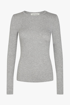 Petricia LS T-Shirt Grey Melange