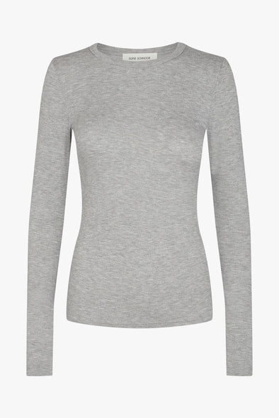 Petricia LS T-Shirt Grey Melange