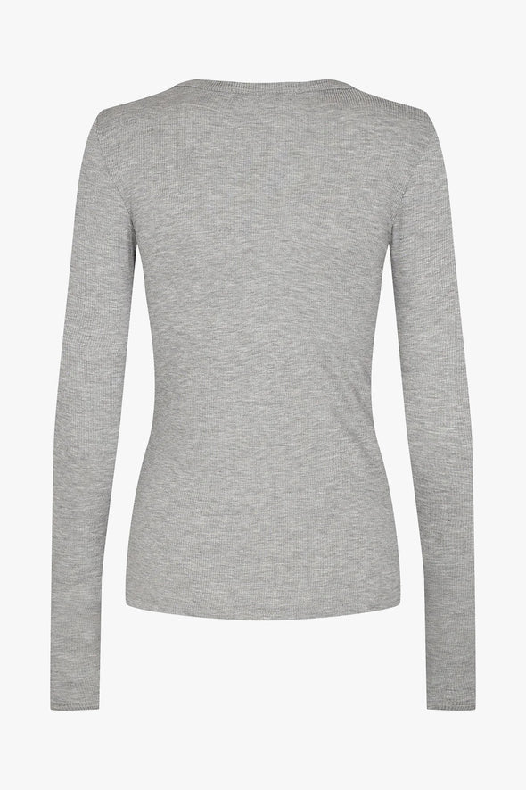 Petricia LS T-Shirt Grey Melange
