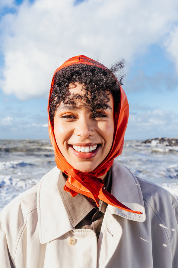 Rumi Raincap Coral Red