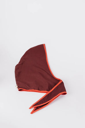 Frances Raincap Chocolate/Terracotta