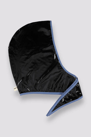 Bobbie Raincap Shiny Black/Lavender