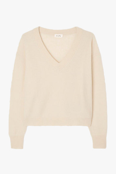 Raxow V-Neck Knit Naturel