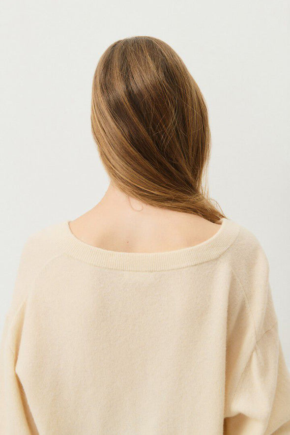 Raxow V-Neck Knit Naturel