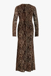 Rousari LS Maxi Dress Chicory Coffee