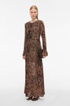 Rousari LS Maxi Dress Chicory Coffee