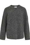 Haven LS Knit Dark Grey Melange