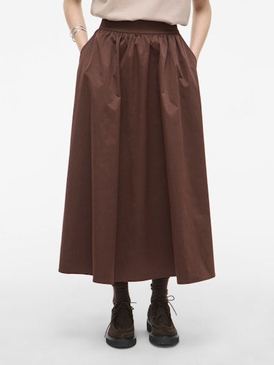 Detta Ankle Skirt Chicory Coffee