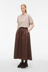 Detta Ankle Skirt Chicory Coffee