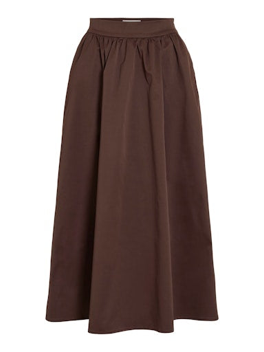 Detta Ankle Skirt Chicory Coffee