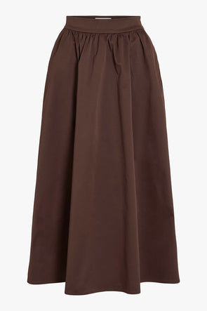 Detta Ankle Skirt Chicory Coffee