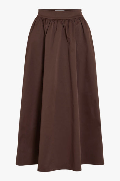 Detta Ankle Skirt Chicory Coffee
