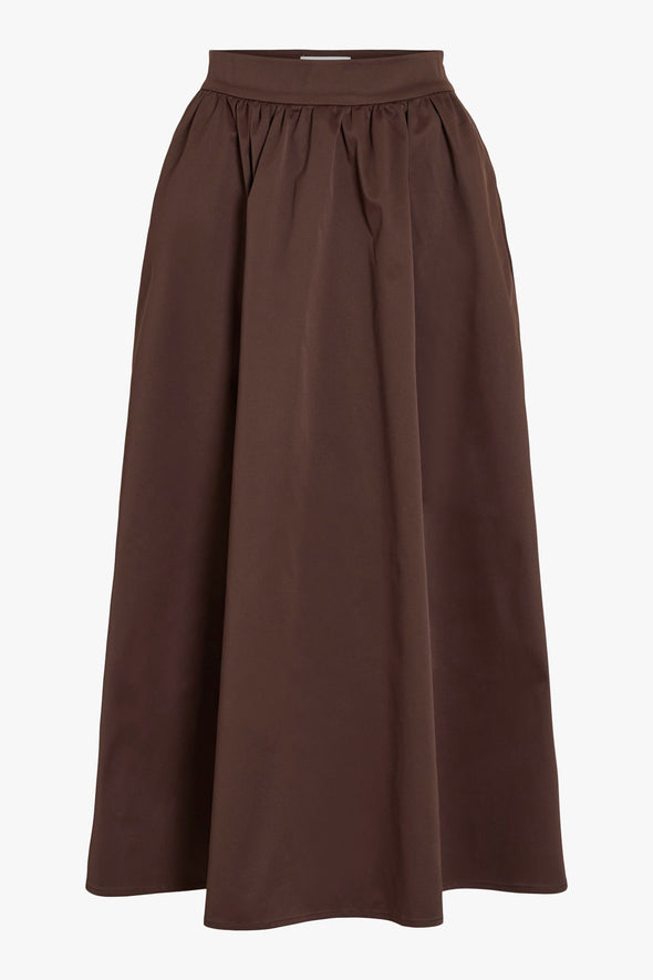 Detta Ankle Skirt Chicory Coffee