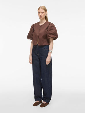 Detta Short Blazer Chicory Coffee