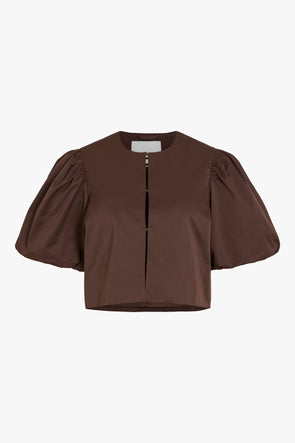 Detta Short Blazer Chicory Coffee