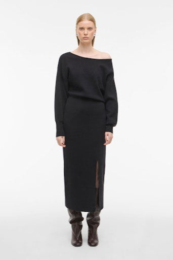 Seraphine Knit Dress Meteorite