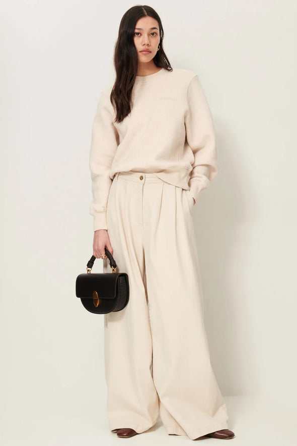 Round Tesoro Leather Bag