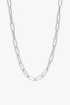 Rana Big Chain Necklace Silver