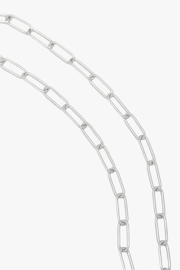 Rana Big Chain Necklace Silver