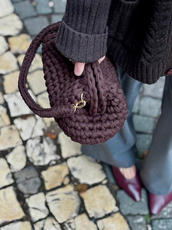 Renée Crochet Bag Chocolat