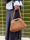Renée Crochet Bag Suède